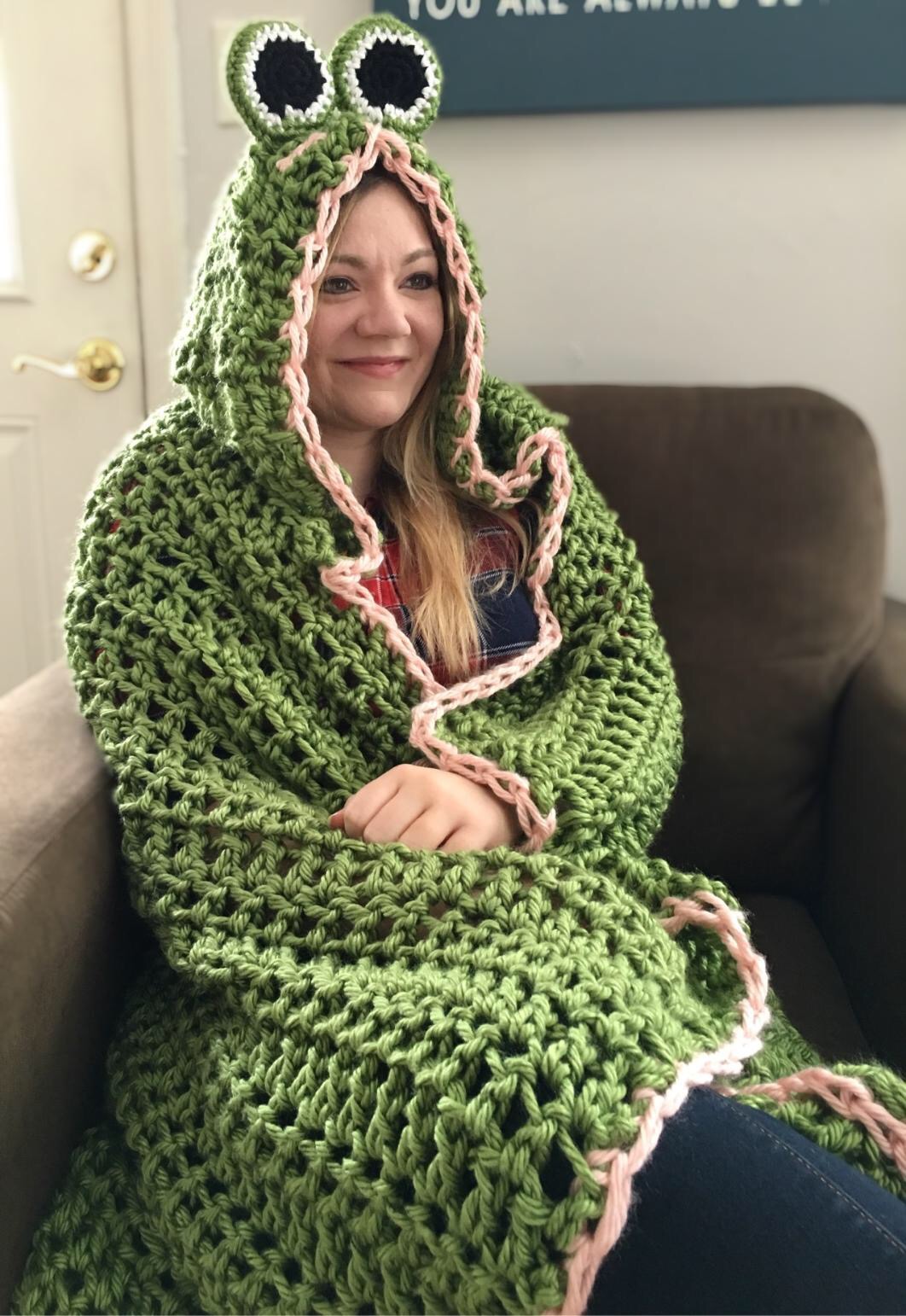 gund frog blanket