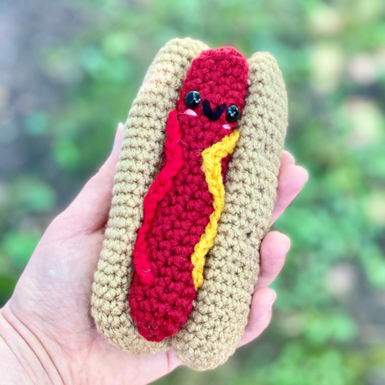 Amigurumi Hot Dog Crochet Pattern Crafty Kitty Crochet