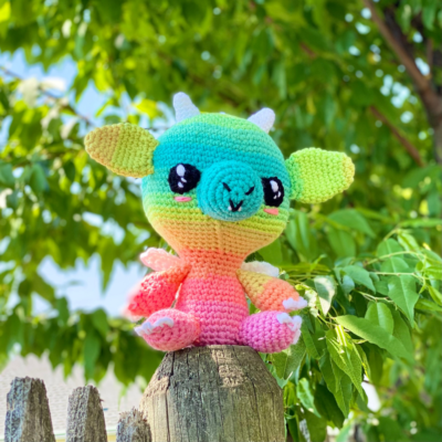 Buffy the Baby Dragon - Crochet Pattern ~ Crafty Kitty Crochet