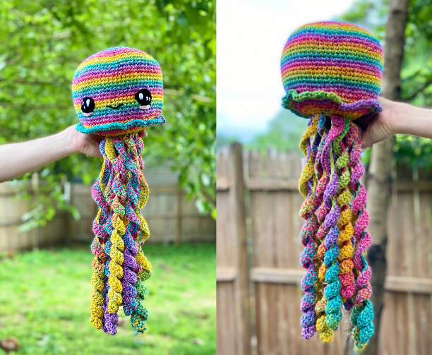 11 rainbow crochet patterns, rainbow pattern roundup