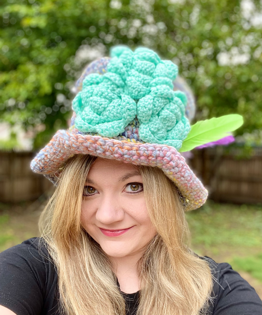 Trick-or-Treat Top Hat - Crochet Pattern ~ Crafty Kitty Crochet