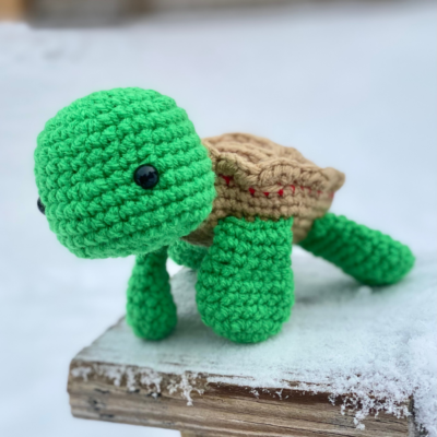 Amigurumi Cherry Pie Turtle - Crochet Pattern ~ Crafty Kitty Crochet