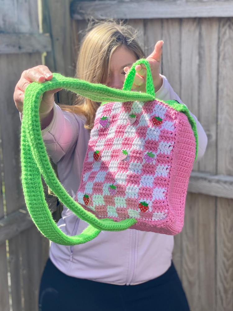 Strawberry & Mushroom Frog Backpacks - Crochet Pattern ~ Crafty Kitty ...