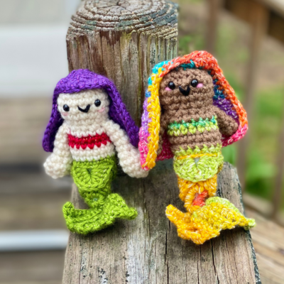 Amigurumi Mini Mermaid - Crochet Pattern ~ Crafty Kitty Crochet