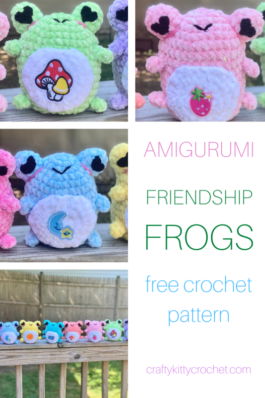 Beginner Tutorial: How to Crochet an Amigurumi Frog Pin 