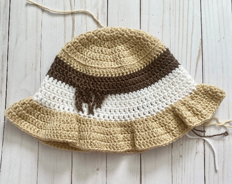 S'mores Bucket Hat - Crochet Pattern ~ Crafty Kitty Crochet